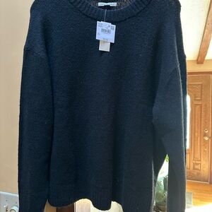 American Eagle Cozy Black Sweater SZ L NWT